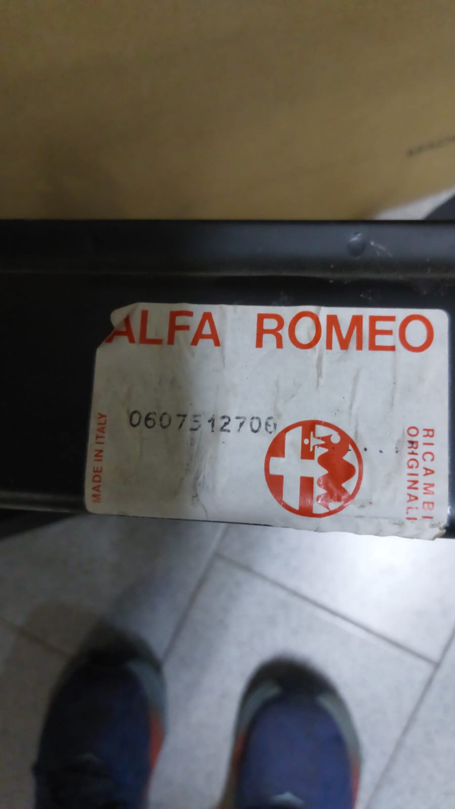 OSSATURA FRONTALE CALANDRA ANTERIORE ALFA ROMEO GIULIETTA ORIGINALE
