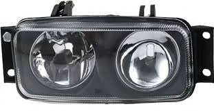 PROIETTORE FENDINEBBIA SINISTRO SCANIA SERIE 4 CP 94 CR 144 CON OSCURATORE LAMPADA H3