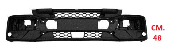 PARE-CHOCS AVANT IVECO EUROCARGO DE 2015 SANS TROUS POUR FEUX ANTIBROUILLARD HAUTEUR 48 CM