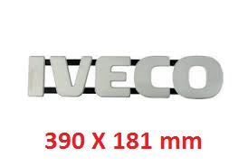 PANNEAU AVANT « IVECO » POUR IVECO EUROTRAKKER-EUROTECH 390X81 mm