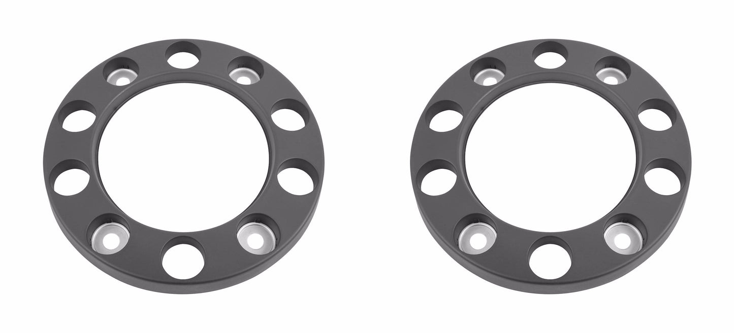 ANNEAU DE ROUE EN PLASTIQUE 10 TROUS IVECO STRALIS TOUS TYPES 4 CM DE HAUT (PAIRE)
