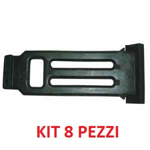 KIT CINGHIETTE CURVE PARAFANGO POSTERIORI VOLVO FH 12-FH 16 II^SERIE (8 PEZZI)
