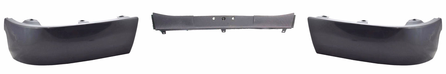 PARAURTI ANTERIORE COMPLETO DI ANGOLARI VOLVO FH EURO 6 KIT 3 PEZZI IN PLASTICA