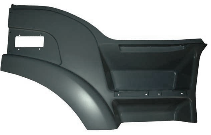 GARDE-BOUE AVANT DROIT IVECO STRALIS DE 2013 CABINE HI-WAY COMME AVEC TROU
