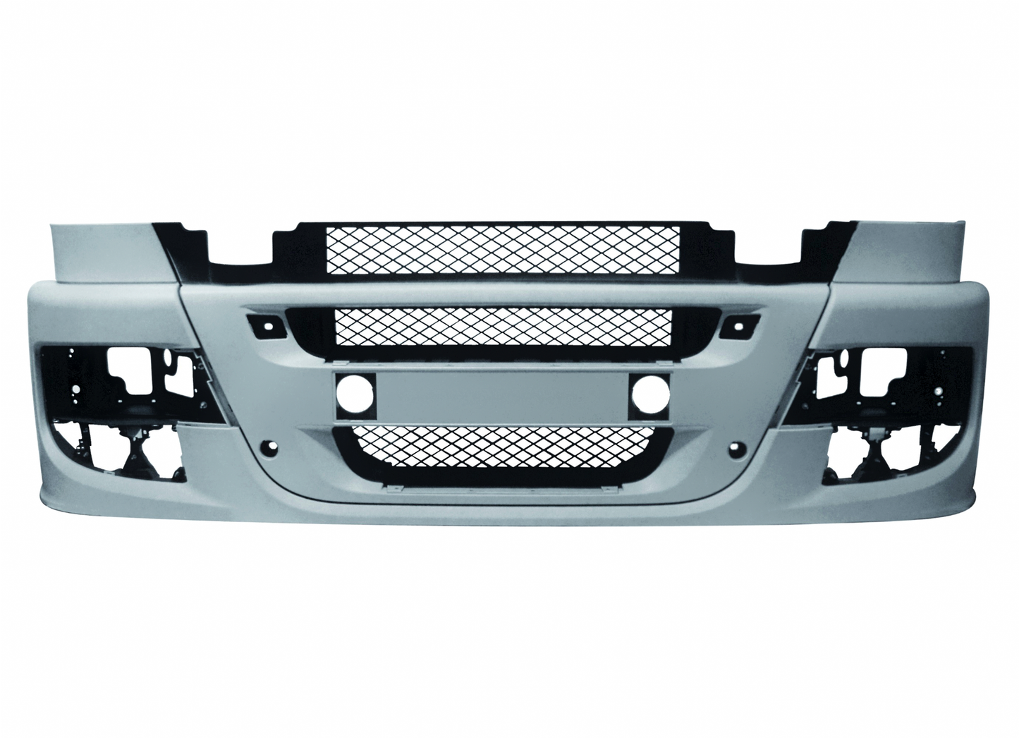 PARE-CHOCS AVANT IVECO STRALIS DE 2007 + STRALIS DE 2013 CABINE HI-WAY COMME AVEC APPRÊT SANS TROU RADAR