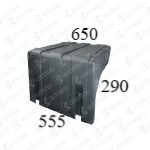 COUVERCLE DE BATTERIE IVECO EUROTRAKKER-EUROSTAR-EUROTECH 555X650X290