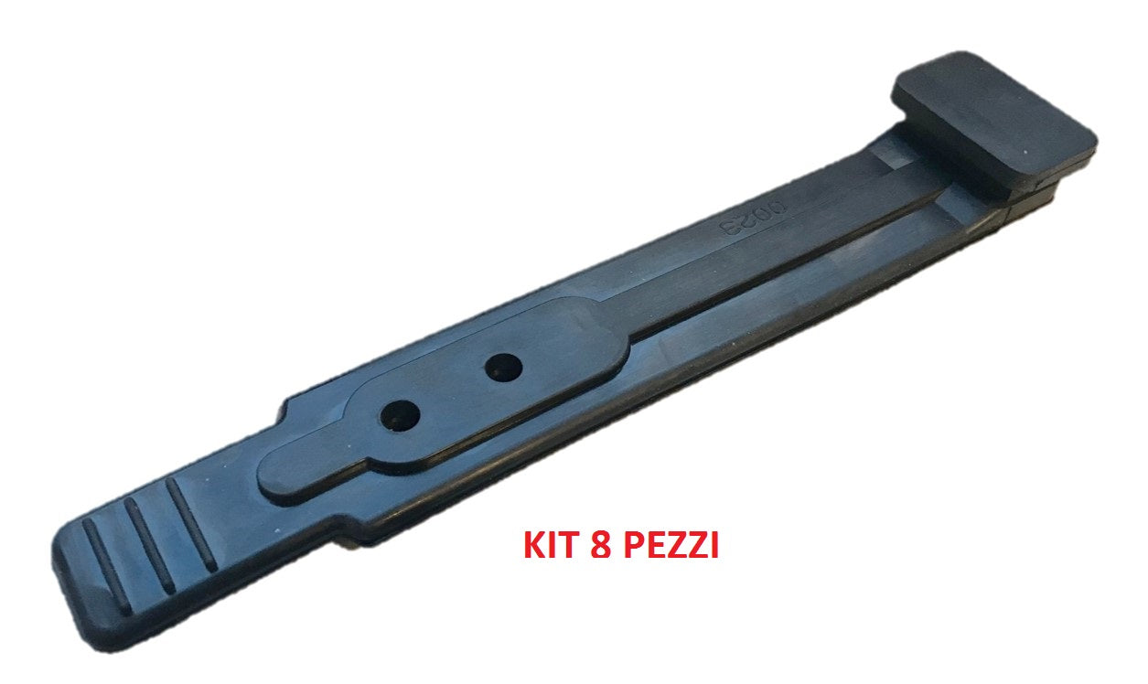 KIT 8 CINGHIETTE PER PARAFANGHI POSTERIORI MERCEDES ACTROS 1 DAL 1997>2002