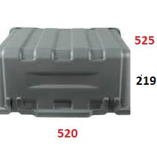 IVECO EUROCARGO TECTOR BATTERIEABDECKUNG AB 2003