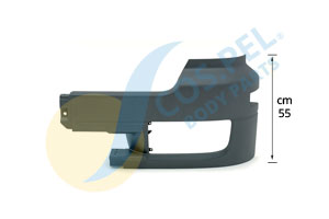 CANTONALE PARAURTI LATERALE SINISTRO MERCEDES ACTROS 1 DAL 1997>2002 ALTEZZA 55 CM