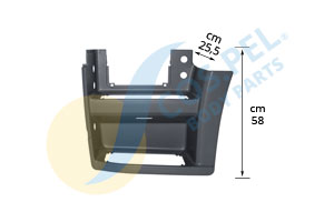 PEDANA SALITA SINISTRA MERCEDES ACTROS 2 DAL 2003 AL 2008 ALTEZZA 58 CM