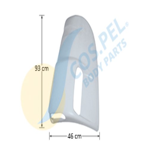 FIANCHETTO CONVOGLIATORE ANTERIORE LATERALE DESTRO SCANIA SERIE R 2004 CG CR