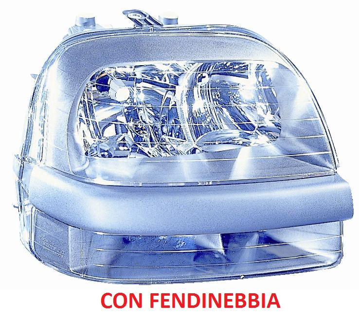 FARO PROIETTORE DESTRO FIAT DOBLO DAL 01/2001 AL 10/2005 CON FENDINEBBIA
