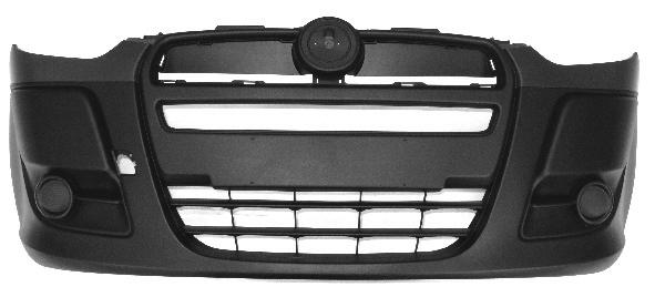 PARE-CHOCS AVANT FIAT DOBLO DE 12/2009 À 12/2014 NOIR