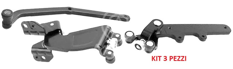 KIT RULLI PORTA LATERALE SCORREVOLE FIAT DOBLO DAL 12/2009 AL 12/2014 + 05/2015
