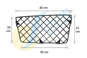Kühlergrillplatte Trittstufe rechts=links IVECO EUROCARGO 1991-2002