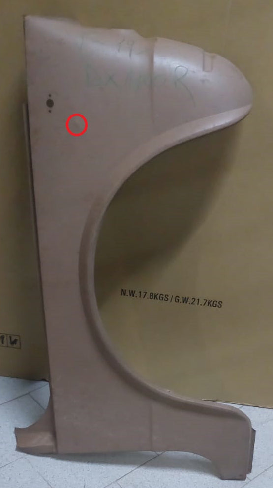 PARAFANGO ANTERIORE DESTRO FIAT 1100 R
