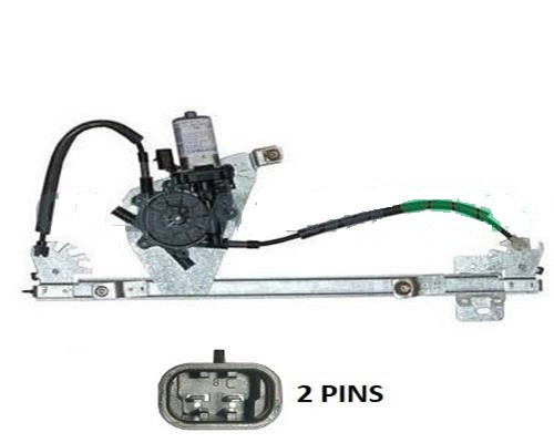 LÈVE-VITRE ÉLECTRIQUE AVANT DROIT FIAT FIORINO DEPUIS 07/1990 2 BROCHES