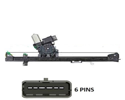 ALZAVETRO ELETTRICO ANTERIORE SINISTRO FIAT DUCATO DAL 09/2006 AL 06/2011 6 PIN MODELLO CONFORT