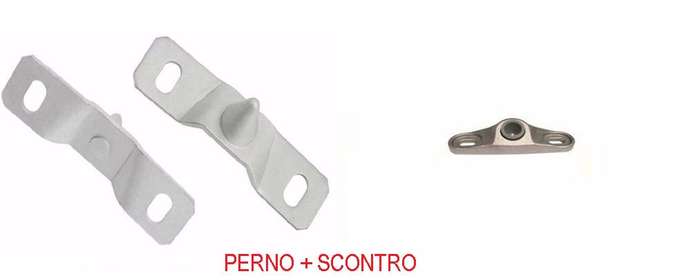 PERNO + SCONTRO PER PORTA LATERALE SCORREVOLE FIAT DUCATO DAL 05/2002 AL 08/2006