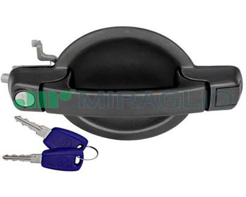 MANIGLIA PORTA ANTERIORE DESTRA FIAT DOBLO DAL 01/2001 AL 11/2009 CON CHIAVE