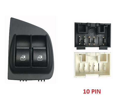 FENSTERHEBERSCHALTER LINKS TÜR FIAT DOBLO VON 11/2005 BIS 09/2009 10 PIN