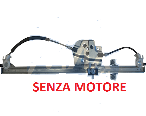 MECCANISMO ALZAVETRO ELETTRICO ANTERIORE DESTRO FIAT DUCATO DAL 09/2006 AL 01/2014 SENZA MOTORE