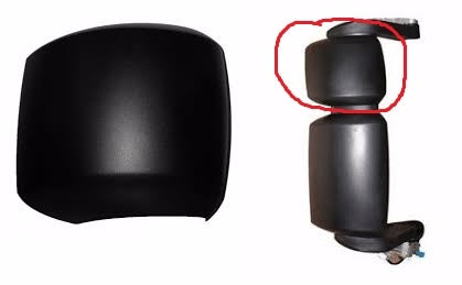 COQUE DE RÉTROVISEUR SUPÉRIEUR DROIT IVECO STRALIS À PARTIR DE 2007 + EUROCARGO TECTOR À PARTIR DE 2003 TOUS TYPES