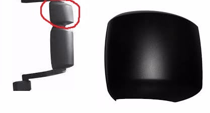 COQUE DE RÉTROVISEUR SUPÉRIEUR GAUCHE IVECO STRALIS À PARTIR DE 2007 + EUROCARGO TECTOR À PARTIR DE 2003 TOUS TYPES