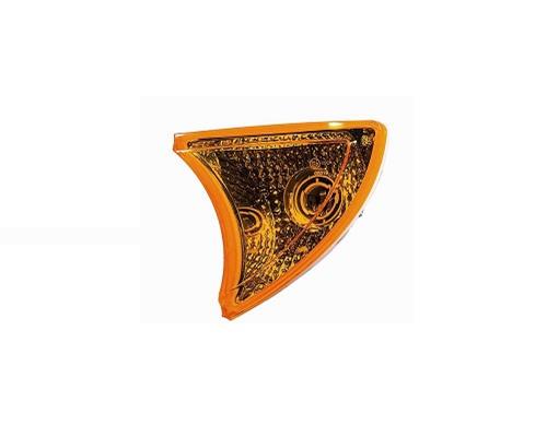 PHARES AVANT IVECO EUROCARGO DE 2008 + STRALIS 2007 SUR PARE-CHOCS DROIT + GAUCHE ORANGE (PRIX PAR PAIRE)
