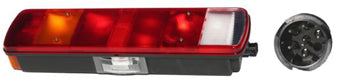 FANALE POSTERIORE DESTRO VOLVO FH 12-16 I^ SERIE CON LUCE TARGA 7 FUNZIONI