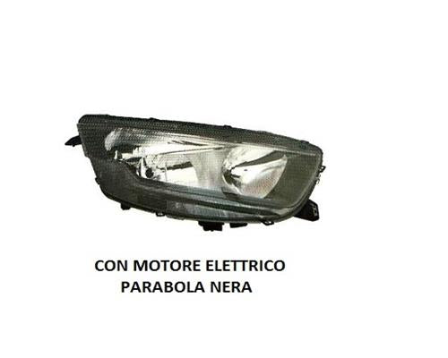 Phare droit IVECO Daily de 06/2014 à 01/2019 avec moteur électrique, ampoules H7 + H1