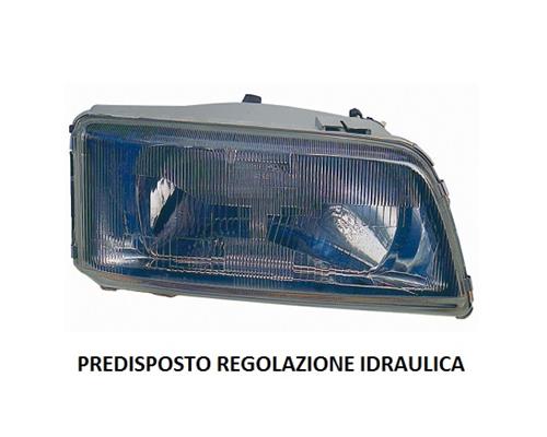 PHARE DROIT FIAT DUCATO DE 01/1994 À 05/2002 PRÉPARÉ POUR RÉGLAGE HYDRAULIQUE