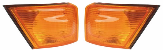 COPPIA FANALI ANTERIORI IVECO DAILY DAL 04/2000 AL 04/2006 ARANCIO