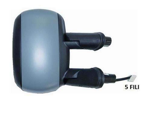 SPECCHIO RETROVISORE SINISTRO FIAT DOBLO DAL 01/2001 AL 11/2009 ELETTRICO CON PRIMER 5 FILI