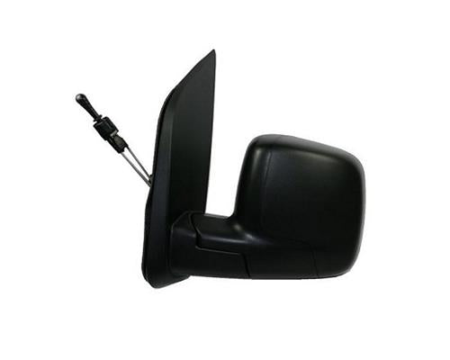 SPECCHIO RETROVISORE ESTERNO SINISTRO FIAT FIORINO DAL 10/2007 + FIAT QUBO DAL 01/2008 MANUALE NERO