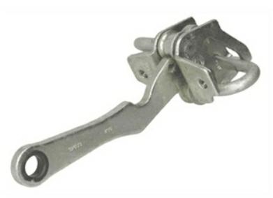 TIGE DE DIRECTION DE PORTE AVANT DROITE=GAUCHE FIAT DUCATO DE 05/2002 À 08/2006 AVEC TROU Ø 10