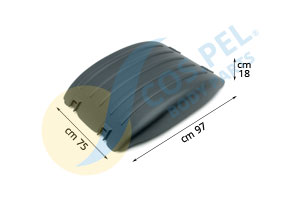 CALOTTA PARAFANGO POSTERIORE CENTRALE CIRCOLARE SCANIA SERIE R 2004 CP-CT-