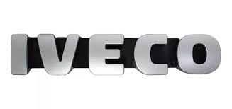 SCRITTA SIGLIA FRONTALE ANTERIORE "IVECO" PER IVECO STRALIS DAL 2007 CABINA AS