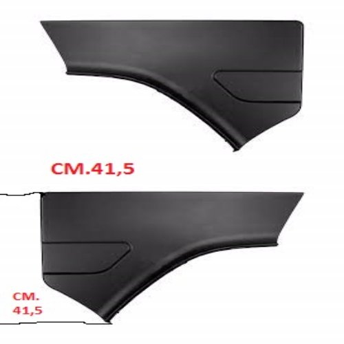 ELEMENTI GIRORUOTA PARAFANGO DESTRO+SINISTRO SCANIA SERIE R 2004 CG CR CM.41,5 (PREZZO COPPIA)
