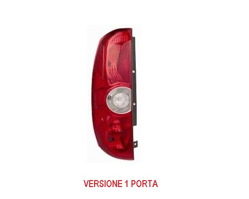 GRUPPO FANALE POSTERIORE SINISTRO FIAT DOBLO DAL 12/2009 AL 12/2014 SENZA PORTALAMPADE