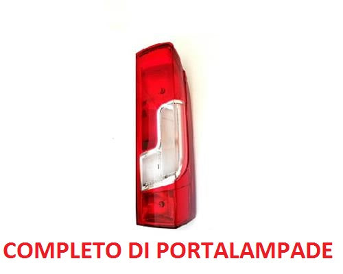FANALE POSTERIORE DESTRO FIAT DUCATO DAL 01/2014 COMPLETO DI PORTALAMPADE