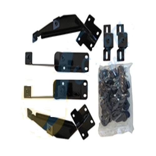 KIT STAFFE PER VISIERA PARASOLE MERCEDES ACTROS / MP3 TETTO ALTO CON TAGLIO SPECCHIO FRONTALE