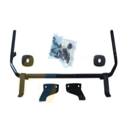 KIT STAFFE PER VISIERA PARASOLE IVECO EUROCARGO DAL 2008 75-120-130-180 + EUROCARGO DAL 2015 75-120-130-180 + TECTOR 75-120-130-180 TETTO ALTO/BASSO CON FORI LUCE SENZA STAFFE