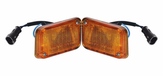 FANALE LATERALE DESTR0 + SINISTR0 IVECO EUROTECH FINO AL 2007 SU PEDANA SALITA (COPPIA)