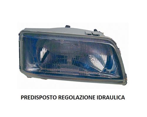 FARO PROIETTORE DESTRO FIAT DUCATO DAL 01/1994 AL 05/2002 PREDISPOSTO PER REGOLAZIONE IDRAULICA